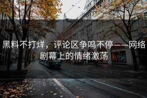 黑料不打烊，评论区争鸣不停——网络剧幕上的情绪激荡